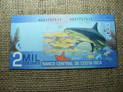 Costa Rica 2 mil colones, 2009, UNC, (A1)