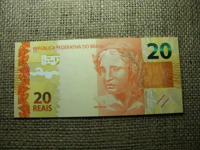 Brazília 20 reál bankjegy, 2017-2018, UNC