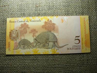 Venezuela 5 bolivares, 2008, UNC (A1)