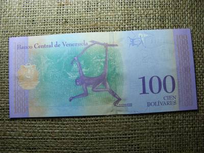Venezuela 100 bolivares, 2018, UNC (A1)