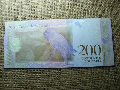 Venezuela 200 bolivares, 2018, UNC (A1)