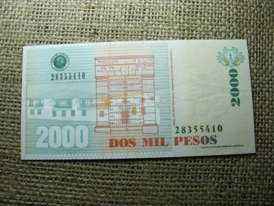 Kolumbia 2000 peso, 2009, VF+ (A1)