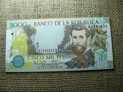 Kolumbia 5000 peso, 2004, UNC