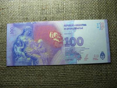 Argentína 100 peso, 2015, UNC
