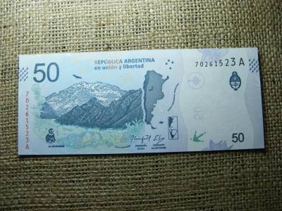 Argentína 50 peso, 2018, UNC (A1)