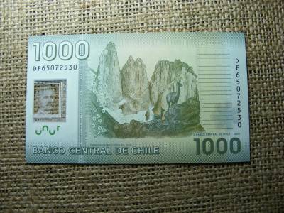 Chile 1000 peso, 2016, UNC