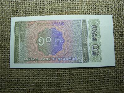 Mianmar 50 pyas, 1994, UNC (A3)