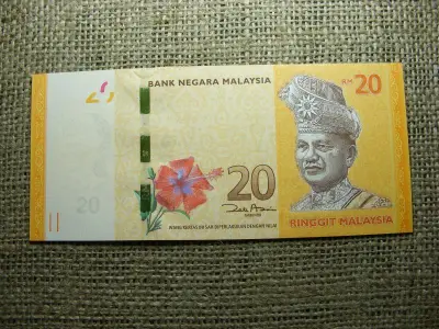 Malajzia 20 ringgit, 2011-2022, UNC (A3)