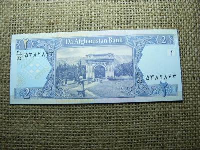 Afganisztán 2 afghani, 2002, UNC (A3)