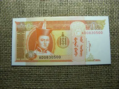 Mongólia 5 tugrik, 2008, UNC, (A3)
