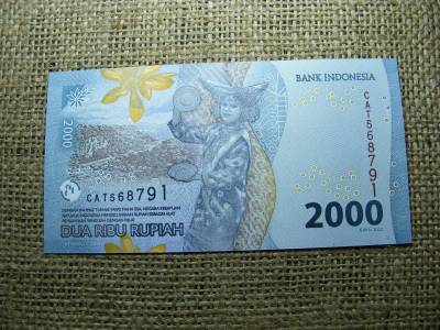 Indonézia 2000 rúpia, 2022, UNC