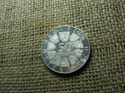 Ausztria 50 schilling, 1969, Maximilian I, PP
