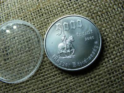 Ezüst 5000 forint, 2005, Diósgyőri Vár, BU