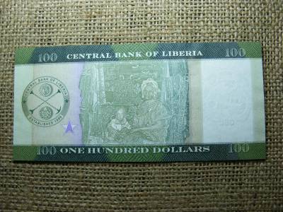 Libéria 100 dollár, 2016, UNC, (A5)