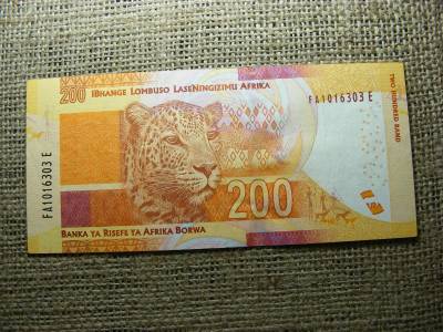 Dél-afrikai 200 randos bankjegy, 2013, VF