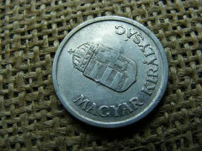 1 pengő, 1941, sarló-kalapács beütés