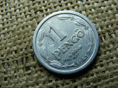 1 pengő, 1941, Magyarország címer