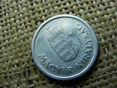 1 pengő, 1941, Magyarország címer