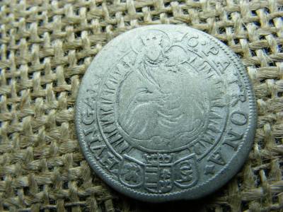 Lipót VI krajcár, 1676, ezüst, CGS 6