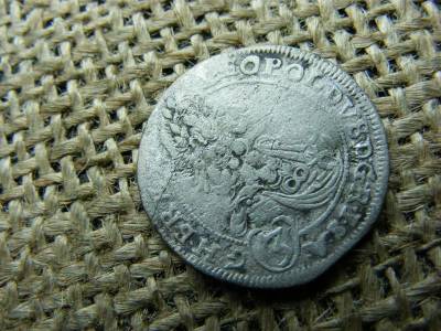 Lipót ezüst 3 krajcár, 1697, CH CS