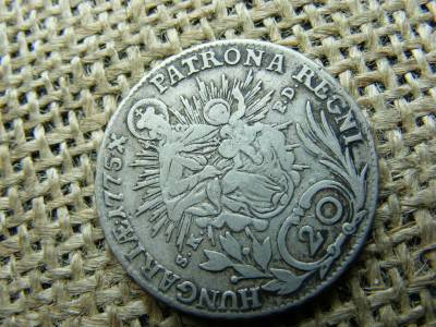 Mária Terézia 20 krajcár, 1775, ezüst, B SKPD