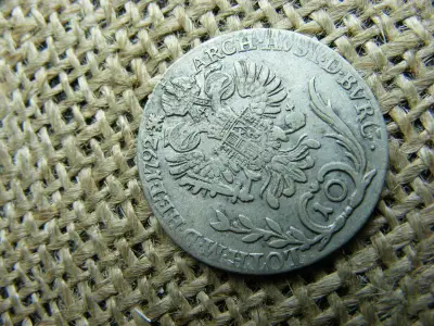 II. Lipót ezüst 10 krajcár, 1792 B, ritka