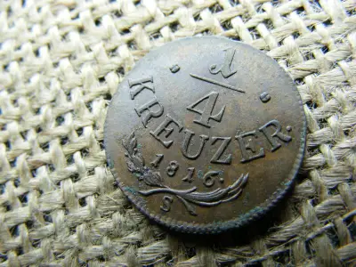 Ferenc I. 1/4 krajcár, 1816, S