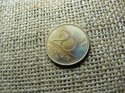 20 forintos érme, 2002, BU