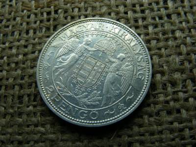 Ezüst 2 pengő, 1937