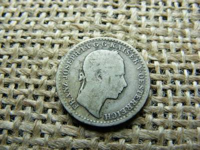 Ezüst 10 krajcár, 1865, V