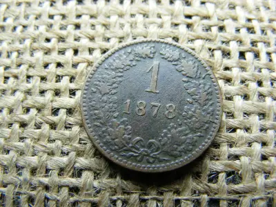 1 Krajcár, 1878, Ferenc József