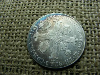 József ezüst 1/4 tallér, 1788, B