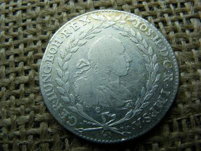 József, 20 krajcár, 1782, ezüst
