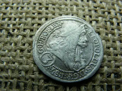 Lipót ezüst 3 krajcár, 1702