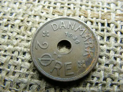 Dánia 2 öre, 1936
