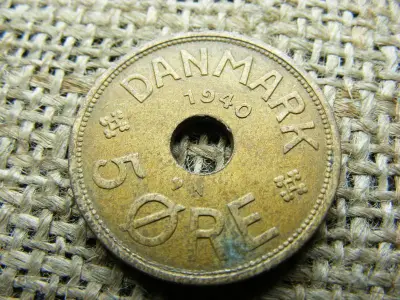 Dánia 5 öre, 1940