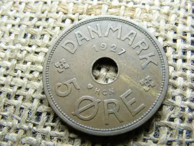 Dánia 5 öre, 1927