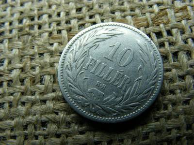 10 fillér, 1892, KB