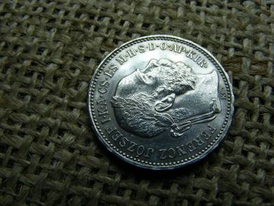 Ezüst 1 korona, 1893 KB, extra