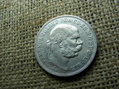 Ezüst 5 korona, 1907, KB