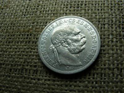 Ezüst 5 korona, 1909, KB