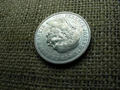 Ezüst 5 korona, 1909, KB