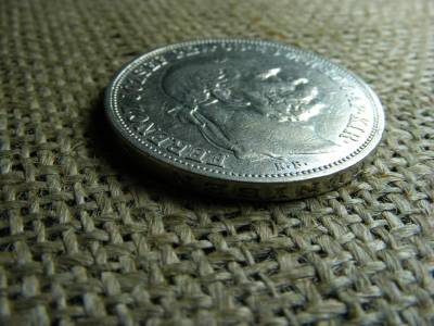 Ezüst 5 korona, 1909, KB
