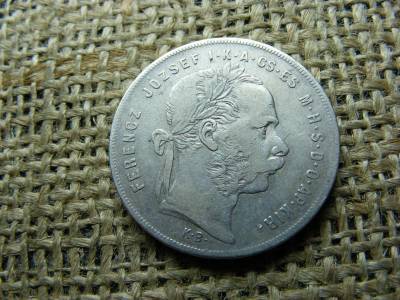 Ezüst 1 forint, 1875, Ferenc József