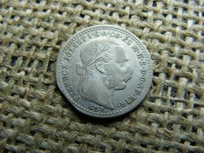 Ezüst 10 krajcár, 1871, GyF VP