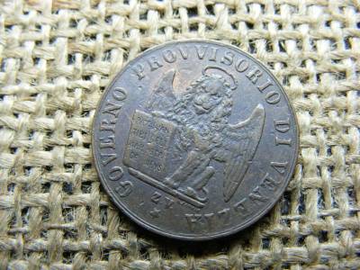 Velence, 3 centesimi, 1849