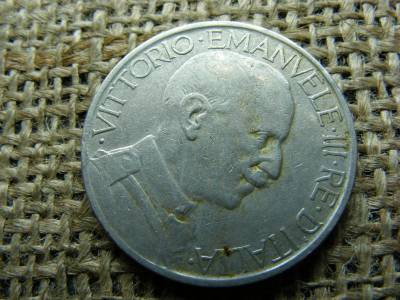 Olaszország 2 lira, 1924, Victor Emmanuel III