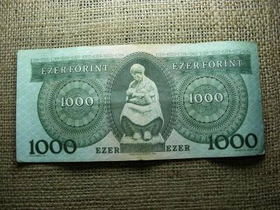 1000 forintos bankjegy, 1983, B sorozat