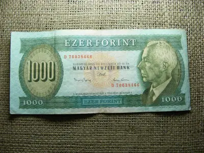 1000 forintos bankjegy, 1993, D sorozat