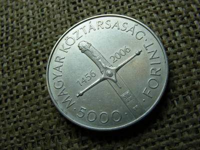Ezüst 5000 forint, 2006, BU